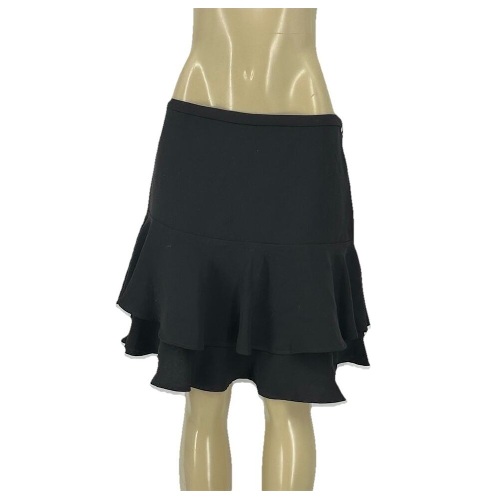 Lauren Ralph Lauren Size 10 Women Ruffled Tiered Skirt Formal Flared FA